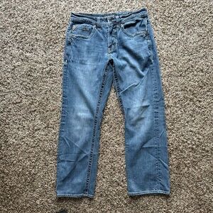 *Salvage BKE Buckle* Mayhem boot regular fit men’s soft denim blue jeans - 32